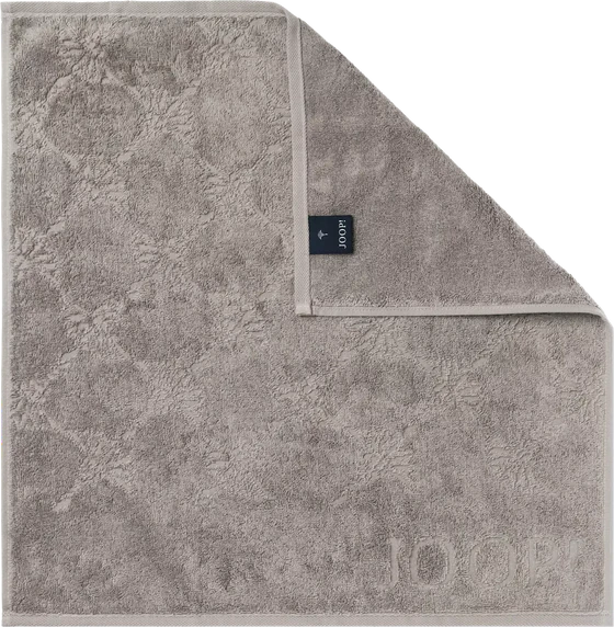 JOOP! Cornflower 1702-779 Geschirrtuch – Frottier-Küchentuch in Graphit mit Logo