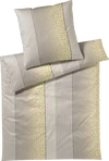 JOOP! Bettwäsche Leo 4112-3 Vanilla – Comfort Satin mit modernem Leo-Muster