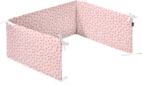 Bettumrandung Babybett ALVI Organic Cotton Curly Dots Bio