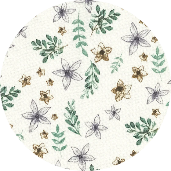 Bettumrandung ALVI Nestchen Jersey Bio-Baumwolle Petit Fleurs