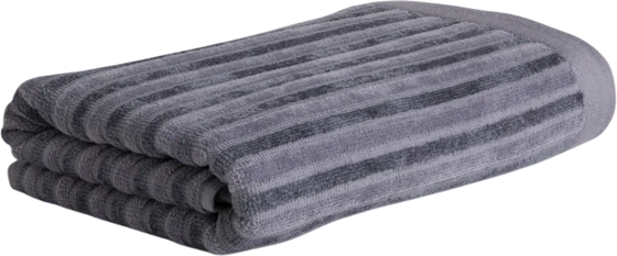 Handtuch Möve Monochrome Stripes Velours Koralle – Weich & Saugstark