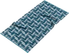 Handtuch Möve Tide Tiles 50x100 cm Blau Türkis – Saugfähig, Weich