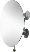 Kosmetikspiegel Möve 17cm Silber – Saugnapf-Befestigung