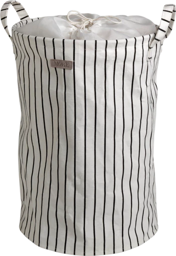 Wäschekorb Möve Cotton gestreift Zugband Baumwolle robust 40x60 cm