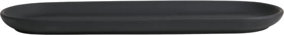 Serviertablett Möve Möve Black Velvet Schwarz – Metall matt stabil
