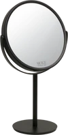 Doppelseitiger Stand-Kosmetikspiegel Möve Mirrors Schwarz 5x Vergrößerung
