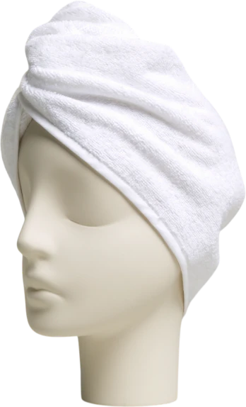 Haarturban aus Frottier Möve Homewear snow – Saugstark & weich