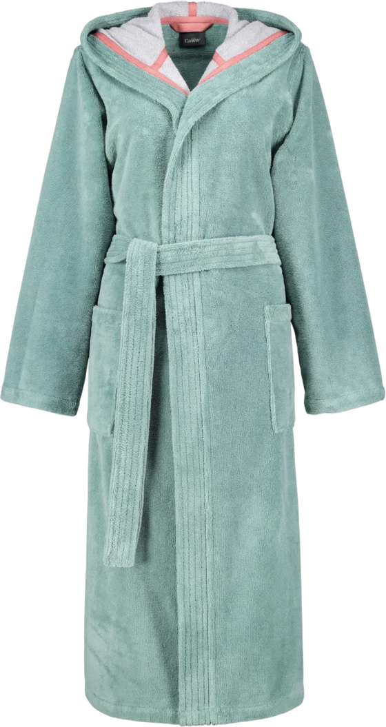 Damen-Bademantel Cawö Doubleface 830-42 Fjord – Weich & Wärmend