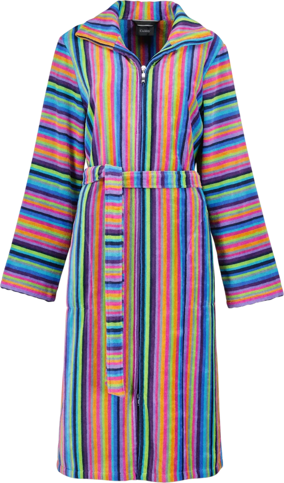 Damen-Bademantel Cawö 1456-14 Multicolor Walkvelours weich