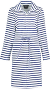 Damen-Bademantel Cawö 6597-16 Navy – Leicht & Hautfreundlich