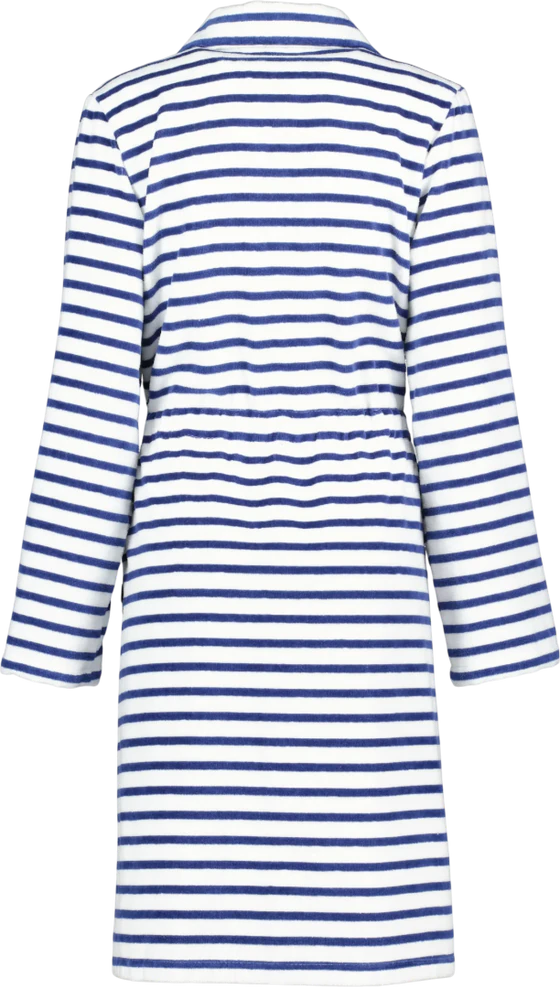 Damen-Bademantel Cawö 6597-16 Navy – Leicht & Hautfreundlich