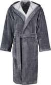 Herren-Bademantel Cawö Doubleface 801-71 Anthrazit – Weiche Wirkvelours-Qualität
