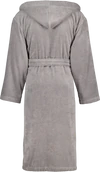 Herren-Bademantel Cawö 833-79 stein – 100% Baumwolle, saugfähig
