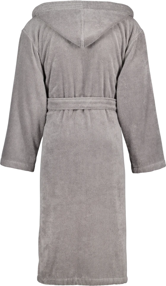 Herren-Bademantel Cawö 833-79 stein – 100% Baumwolle, saugfähig