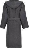 Herren-Bademantel Cawö 5623-740 Basalt – 100% Baumwolle