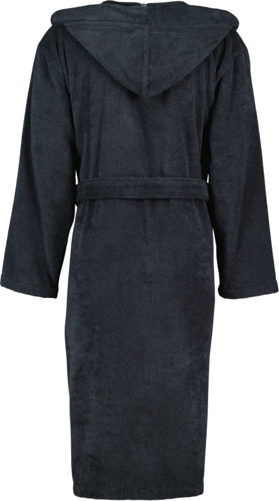 Herren-Bademantel Cawö 842-17 Blau – 100% Baumwolle, Kapuze
