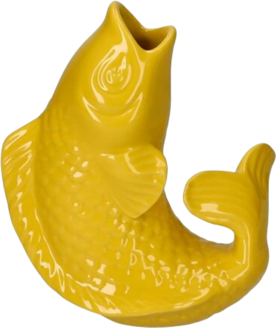 Dekovase Fischform XS tuscan sun – GIFTCOMPANY Unikat Koi