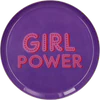 Rundes Dekotablett XS Girl Power Flieder – GIFTCOMPANY Melamin