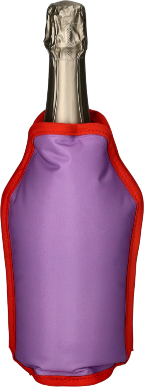 Flaschenkühlmanschette Froid Hummer Lila/Rot – Schnelle Kühlung von GIFTCOMPANY