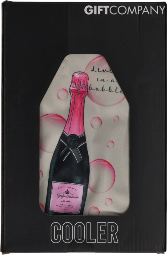 Kühlmanschette Champagner Froid grau/rosa – GIFTCOMPANY