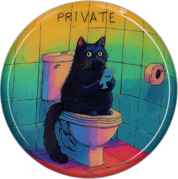 Rundes Dekotablett XS Katze Melamin – GIFTCOMPANY Love Trays
