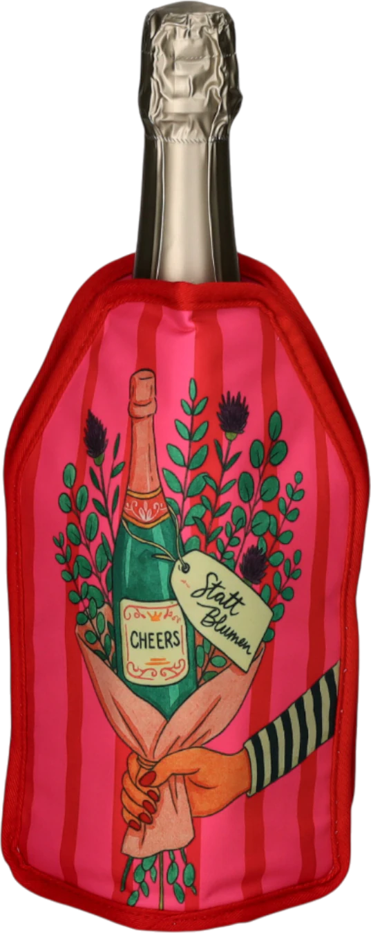 Kühlmanschette für Flaschen GIFTCOMPANY Froid hot pink USP