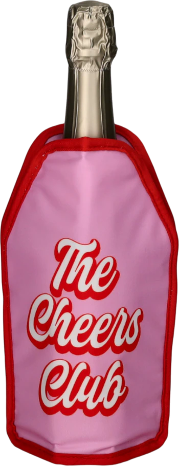 Flaschenkühlmanschette GIFTCOMPANY Froid Rosa Cheers Club