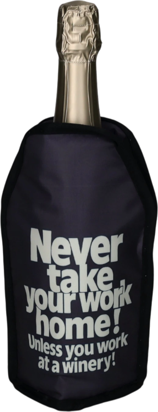 Flaschenkühlmanschette GIFTCOMPANY Froid schwarz – schnelles Kühlen