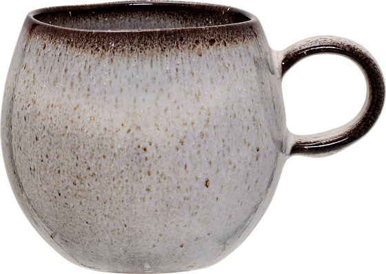 Kaffeetasse Bloomingville Sandrine Natur Steingut Unikat