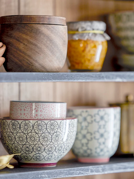 Müslischale Bloomingville Karine Grün Steingut – Skandinavisches Design