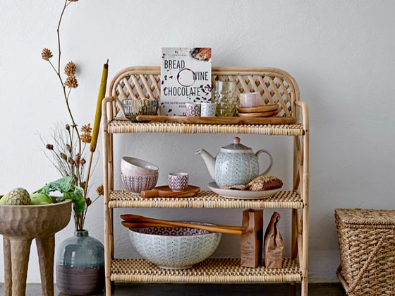 Kleine Schale Steingut Violett Bloomingville Maya Unikat