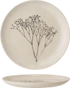 Speiseteller Bloomingville Bea Natur Steingut Unikat Design