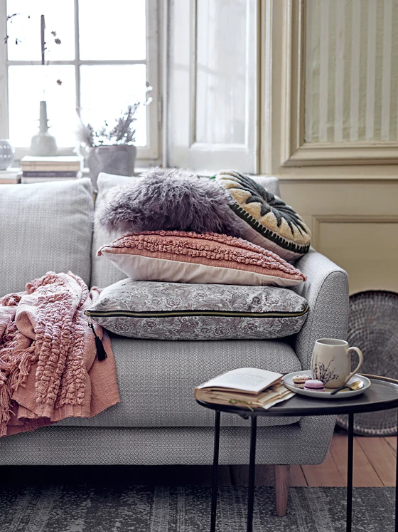 Trinkbecher Steingut Bloomingville Bea Natur – Unikat, 400 ml