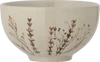 Steingutschale Bloomingville Bea Natur – Handbemalt, Unikat