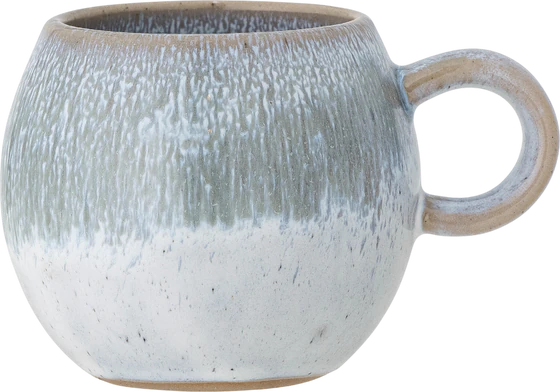 Kaffeetasse Bloomingville Paula Blue Steingut – Einzigartiges Design