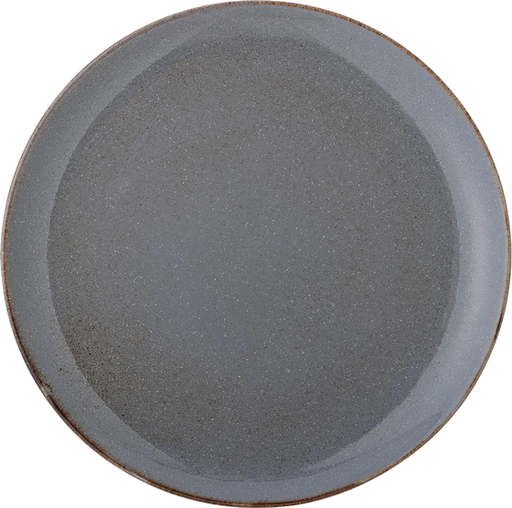 Speiseteller Bloomingville Sandrine Grau Steingut Unikat