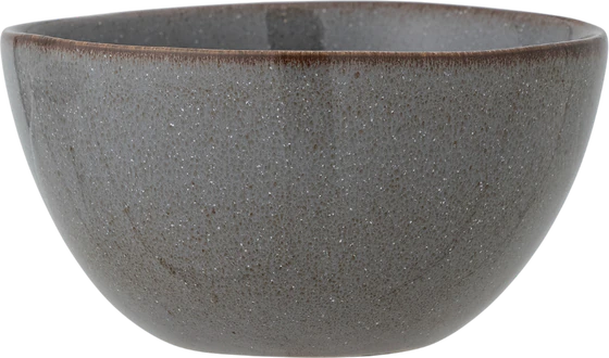 Müslischale Steingut Bloomingville Sandrine Dunkelgrau Unikat