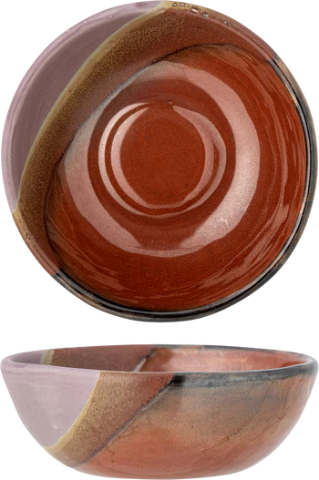 Schale aus Steingut Paula Violett – Bloomingville Unikat Design