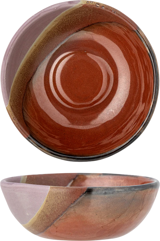 Schale aus Steingut Paula Violett – Bloomingville Unikat Design