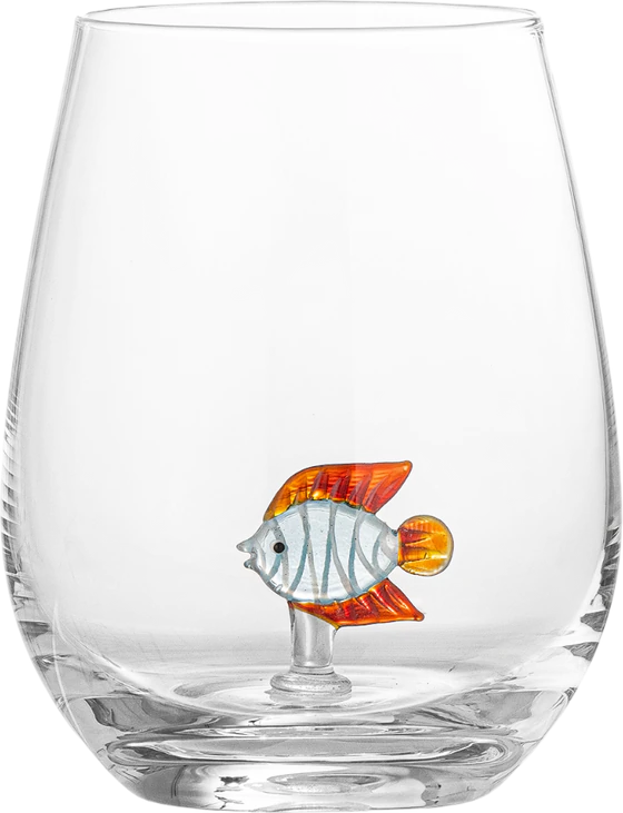 Trinkglas Bloomingville Misa Klar Glas – Mundgeblasen Unikat