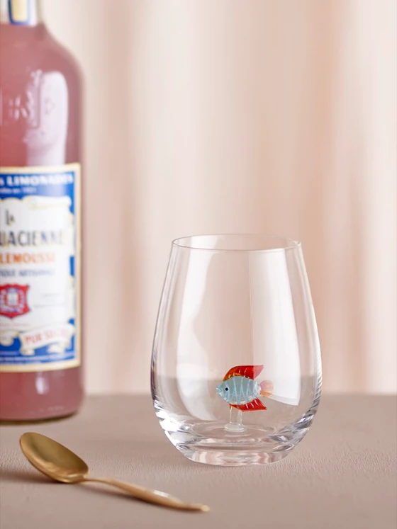 Trinkglas Bloomingville Misa Klar Glas – Mundgeblasen Unikat