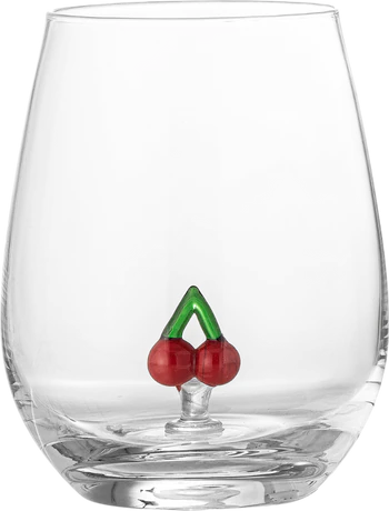 Mundgeblasenes Trinkglas Misa Klar 350ml Bloomingville Unikat