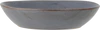 Tiefer Speiseteller Bloomingville Sandrine Grau Steingut Unikat