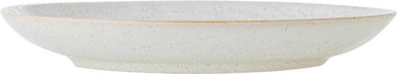 Tiefer Suppenteller Bloomingville Addison Weiß Steingut 22cm
