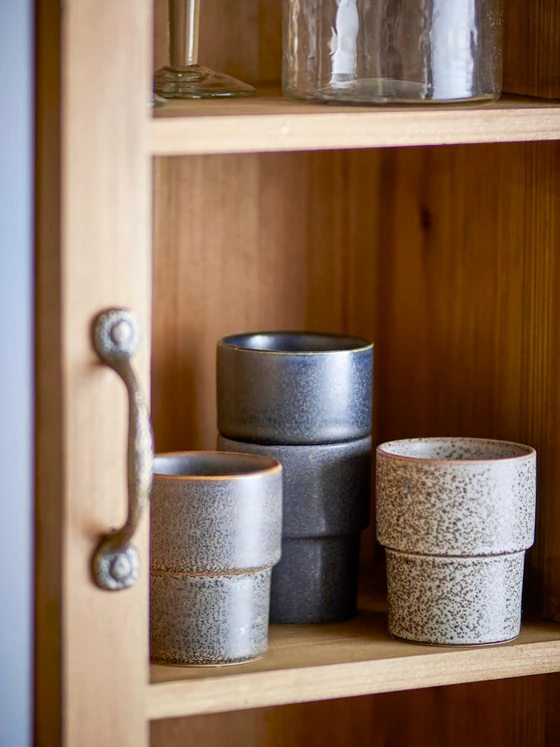 Tassen-Set Steingut Bloomingville Ewan Braun – Unikate im skandinavischen Design