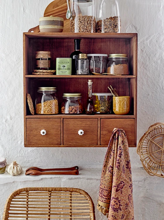 Vorratsbehälter Bloomingville Tessa Glas Klar – Dicht & Stapelbar