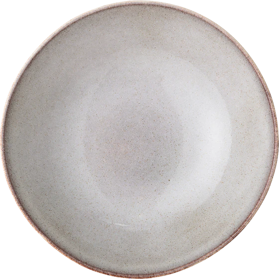 Servierschale Steingut Bloomingville Sandrine Natur Unikat