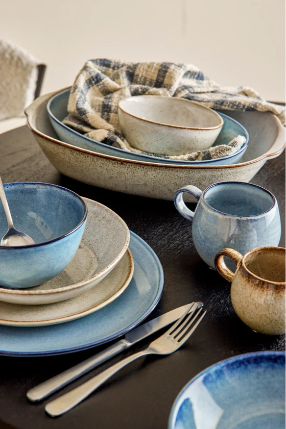 Ofenform Steingut Bloomingville Sandrine Natur – Unikat Design