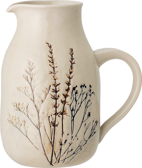 Wasserkrug Steingut Bea Natur Bloomingville – Unikat 1500ml