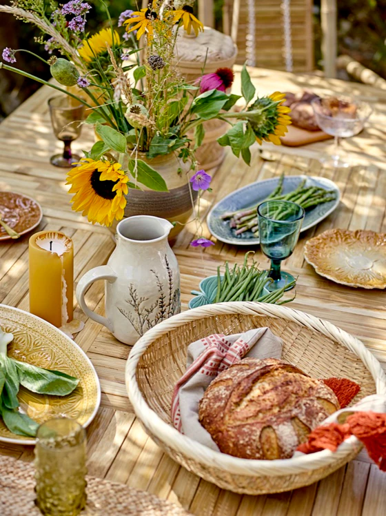 Wasserkrug Steingut Bea Natur Bloomingville – Unikat 1500ml